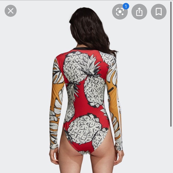 Adidas long sleeve Bodysuit Limited edition - Picture 3 of 7